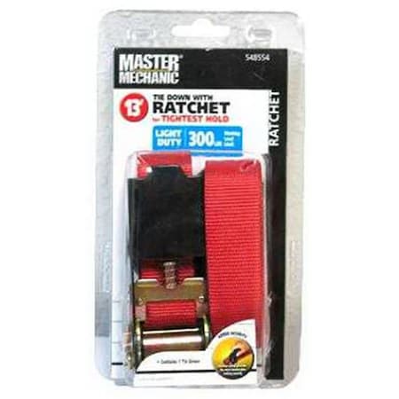 Tinkertools 1 in. x 13 ft. Tie Down with Ratchet TI3843337